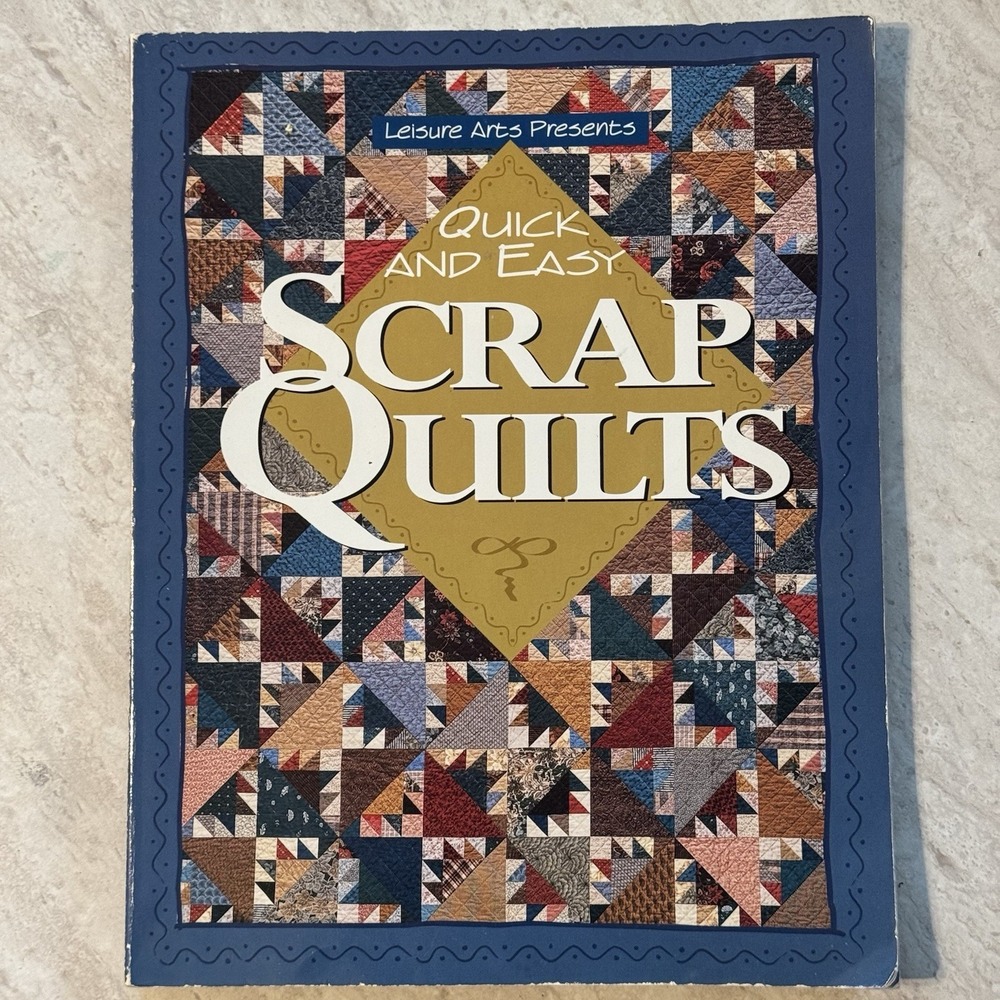 Quick and Easy‎ Scrap Quilts Patricia Wilens Vintage 1995